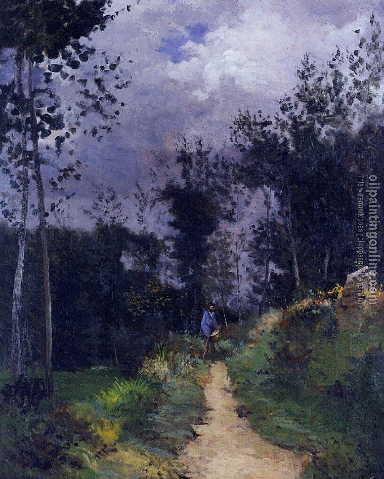 Sisley, Alfred - Rural Guardsman in the Fountainbleau Forest